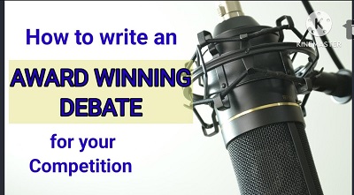 How to write an award winning debate